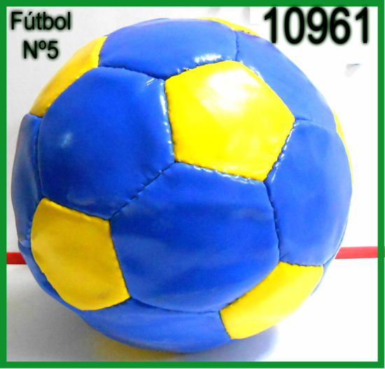 Imagen de PELOTA AZUL Y AMARILLA 12.25